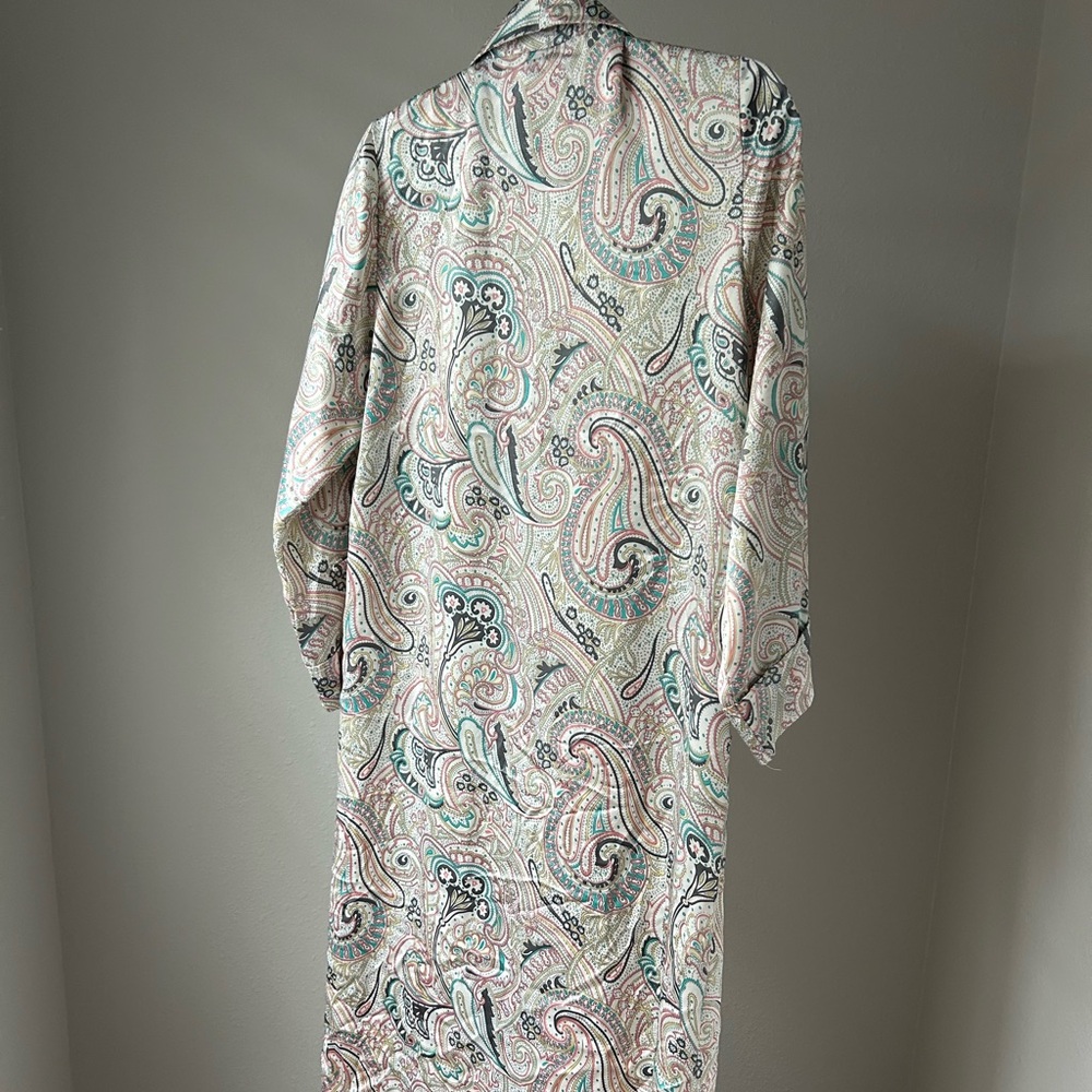 Jo Intimates Paisley Robe - Picture 2 of 7